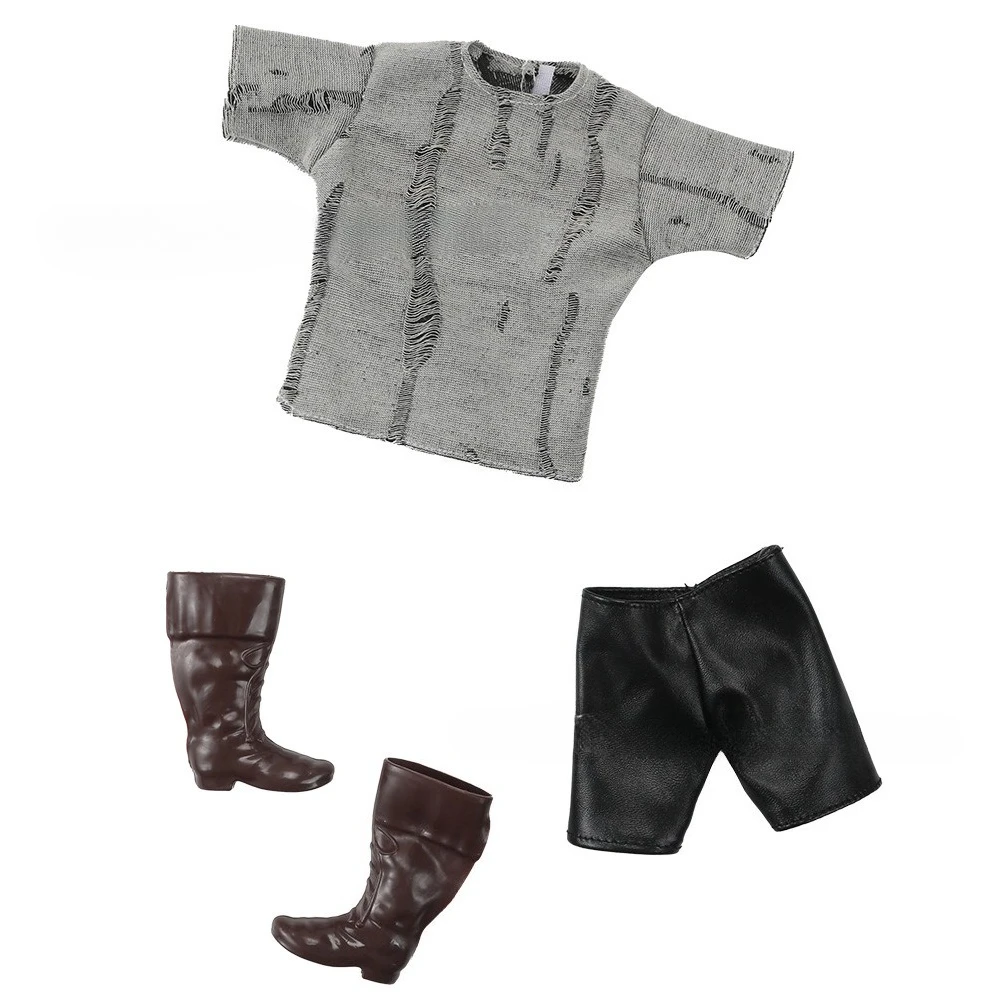 33cm Height Doll Full Set Male Doll with Clothes Suit Dress Up Toy