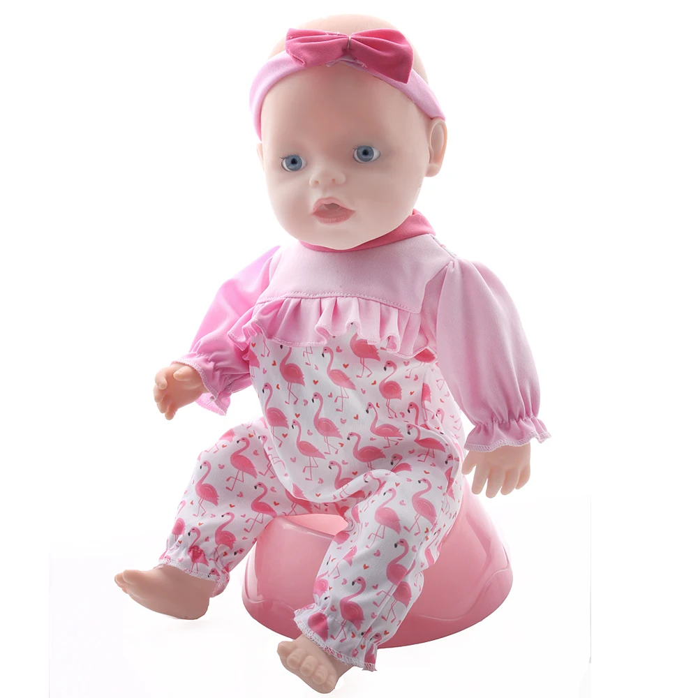43CM and 18 Inch Doll Fashionable Jumpsuit Set, Suitable for Daily Fashionable Dressing of Dolls, Jumpsuit Set for 43CM Dolls