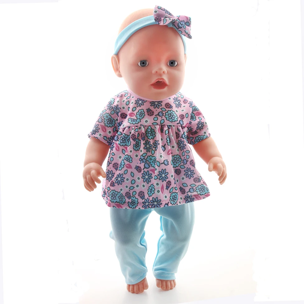 43CM and 18 Inch Doll Fashionable Jumpsuit Set, Suitable for Daily Fashionable Dressing of Dolls, Jumpsuit Set for 43CM Dolls