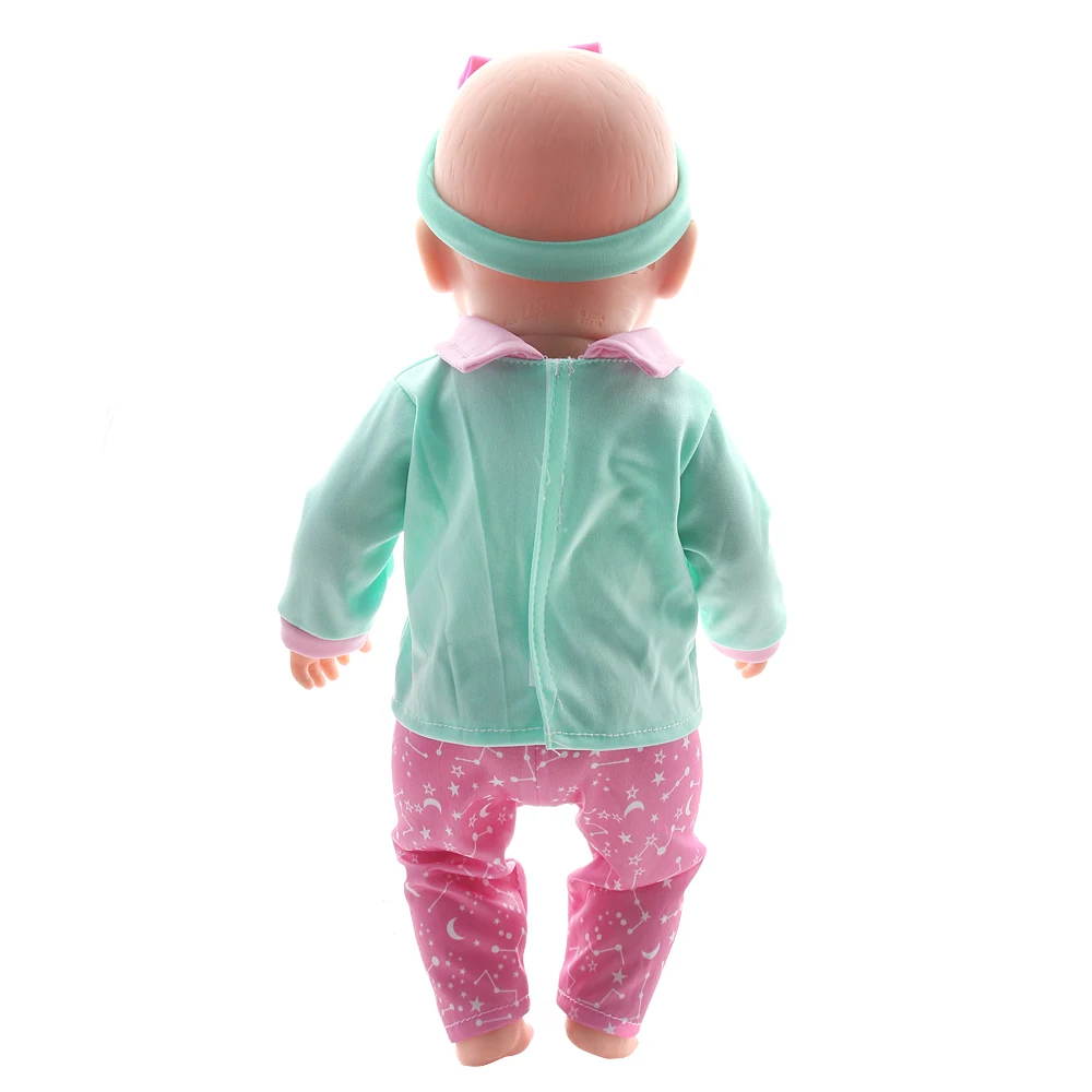43CM and 18 Inch Doll Fashionable Jumpsuit Set, Suitable for Daily Fashionable Dressing of Dolls, Jumpsuit Set for 43CM Dolls