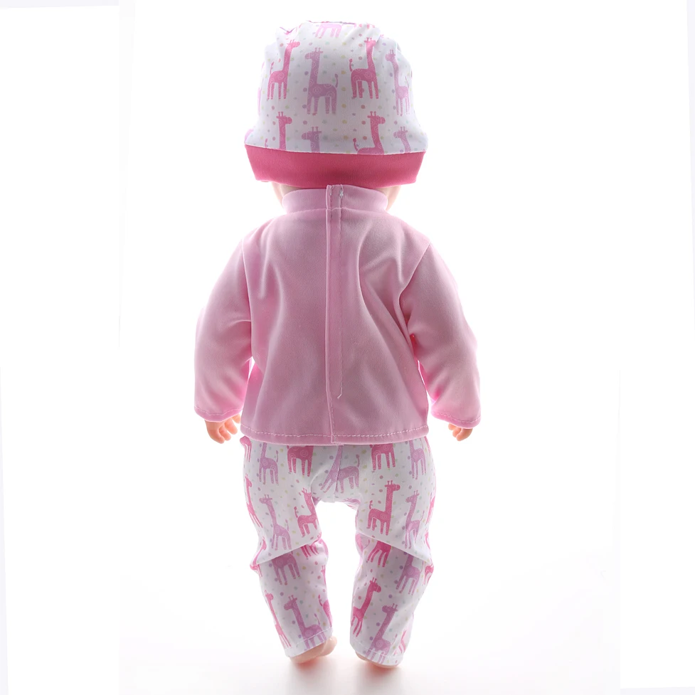 43CM and 18 Inch Doll Fashionable Jumpsuit Set, Suitable for Daily Fashionable Dressing of Dolls, Jumpsuit Set for 43CM Dolls