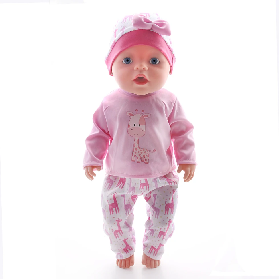 43CM and 18 Inch Doll Fashionable Jumpsuit Set, Suitable for Daily Fashionable Dressing of Dolls, Jumpsuit Set for 43CM Dolls