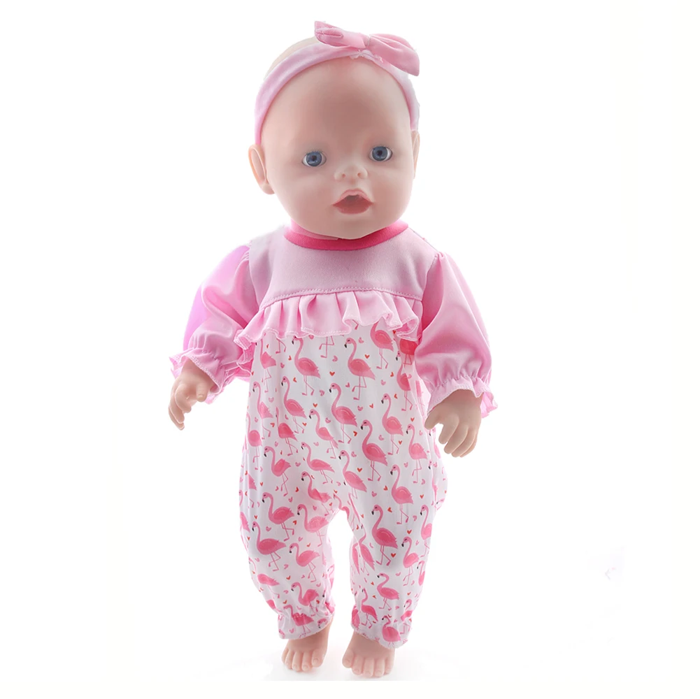 43CM and 18 Inch Doll Fashionable Jumpsuit Set, Suitable for Daily Fashionable Dressing of Dolls, Jumpsuit Set for 43CM Dolls