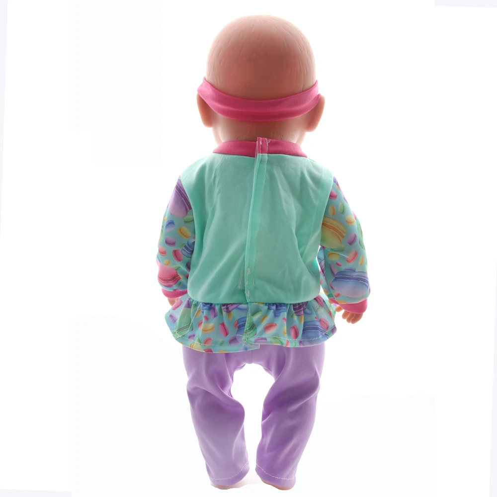 43CM and 18 Inch Doll Fashionable Jumpsuit Set, Suitable for Daily Fashionable Dressing of Dolls, Jumpsuit Set for 43CM Dolls