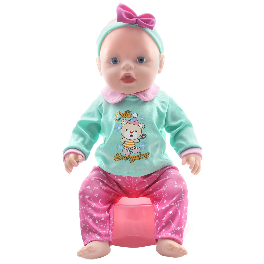 43CM and 18 Inch Doll Fashionable Jumpsuit Set, Suitable for Daily Fashionable Dressing of Dolls, Jumpsuit Set for 43CM Dolls