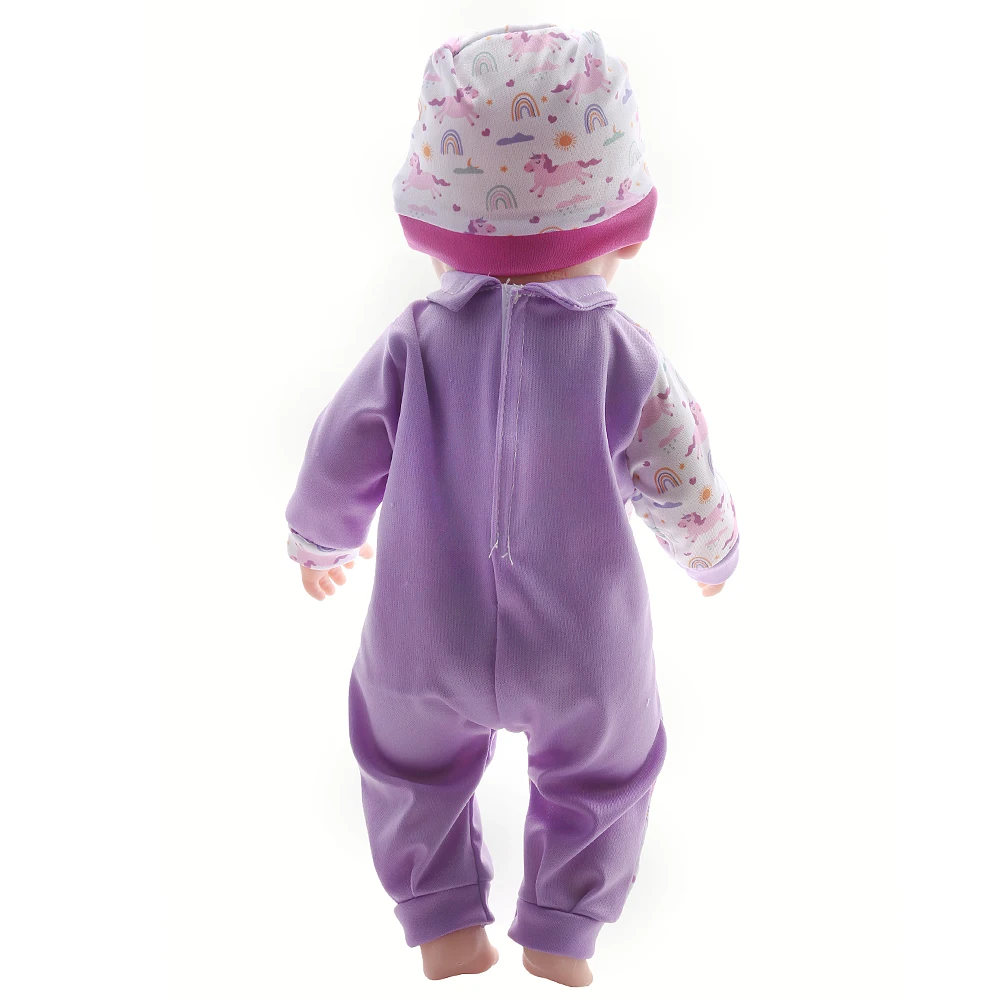 43CM and 18 Inch Doll Fashionable Jumpsuit Set, Suitable for Daily Fashionable Dressing of Dolls, Jumpsuit Set for 43CM Dolls