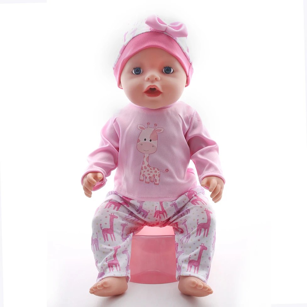 43CM and 18 Inch Doll Fashionable Jumpsuit Set, Suitable for Daily Fashionable Dressing of Dolls, Jumpsuit Set for 43CM Dolls
