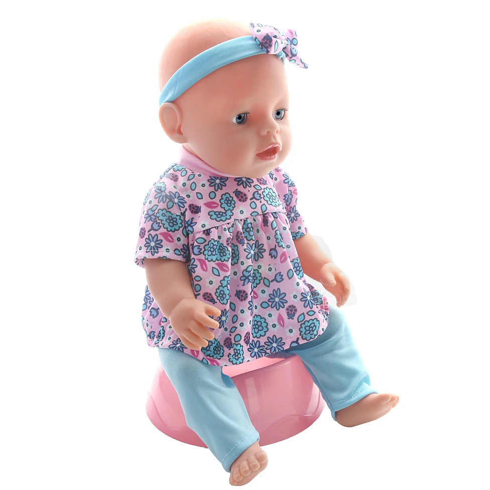 43CM and 18 Inch Doll Fashionable Jumpsuit Set, Suitable for Daily Fashionable Dressing of Dolls, Jumpsuit Set for 43CM Dolls