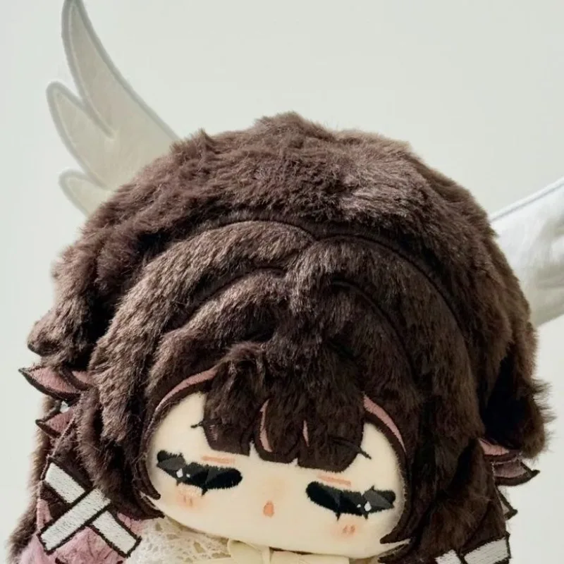 20cm Anime Game Genshin Impact Damselette Columbina Kawaii Cosplay Soft Cotton Doll Body Cartoon Diy Dress Up Toy Figures Gifts