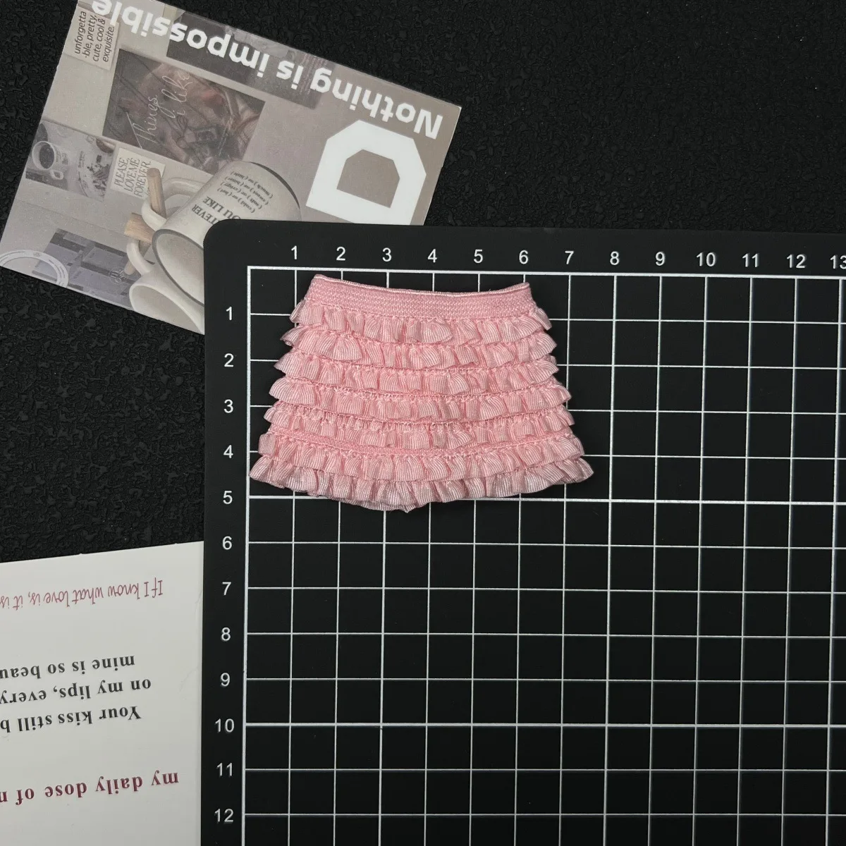 Sweet Summer Doll Clothes Lace Trim Pleated Skirt Fit Zsiga Cotton Doll Mini Doll Dress Up Outfit Photography Accessories