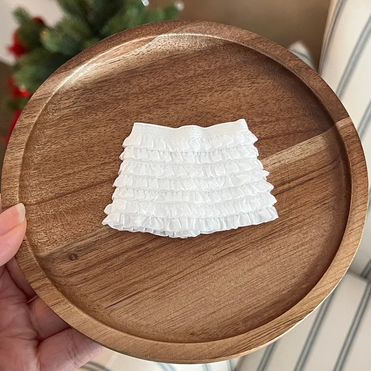 Sweet Summer Doll Clothes Lace Trim Pleated Skirt Fit Zsiga Cotton Doll Mini Doll Dress Up Outfit Photography Accessories