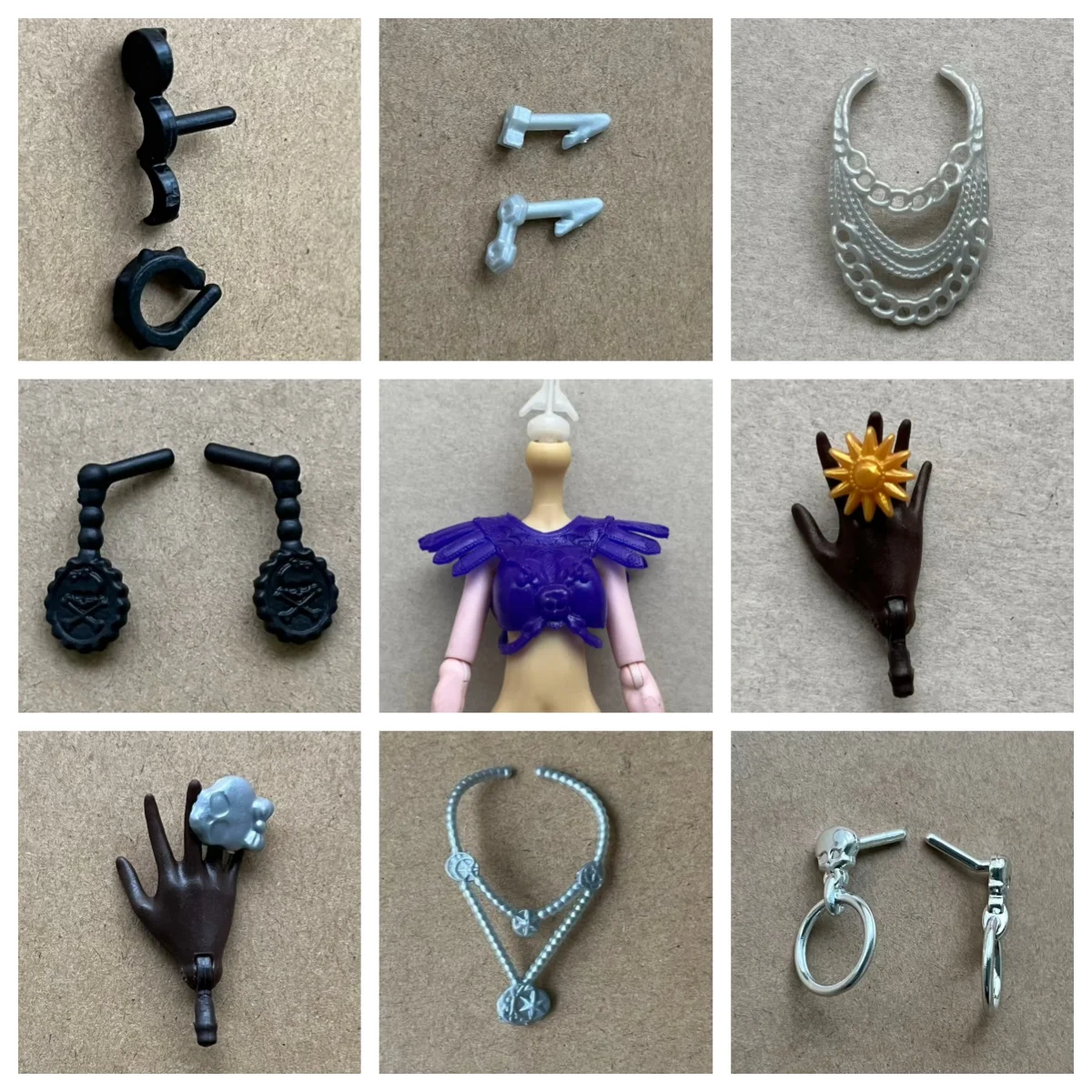 DIY Monster Doll Parts Wands Headbands Cute Cats Waistbands Original Accessory Personality Decors Creative Crafts