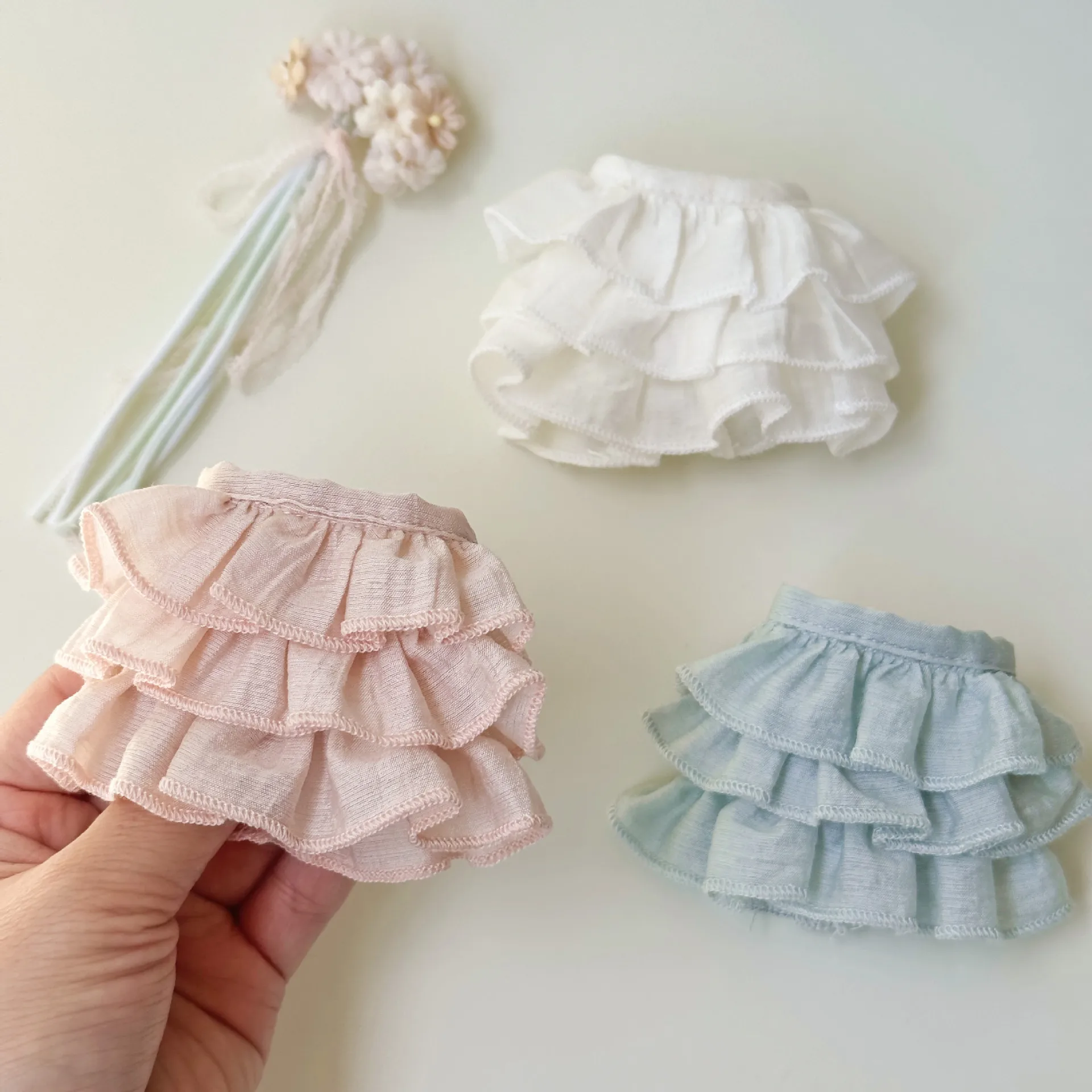 Fashion Fluffy Puffy Skirt Doll Outfit 10cm Costume for Zsiga Long Leg KT