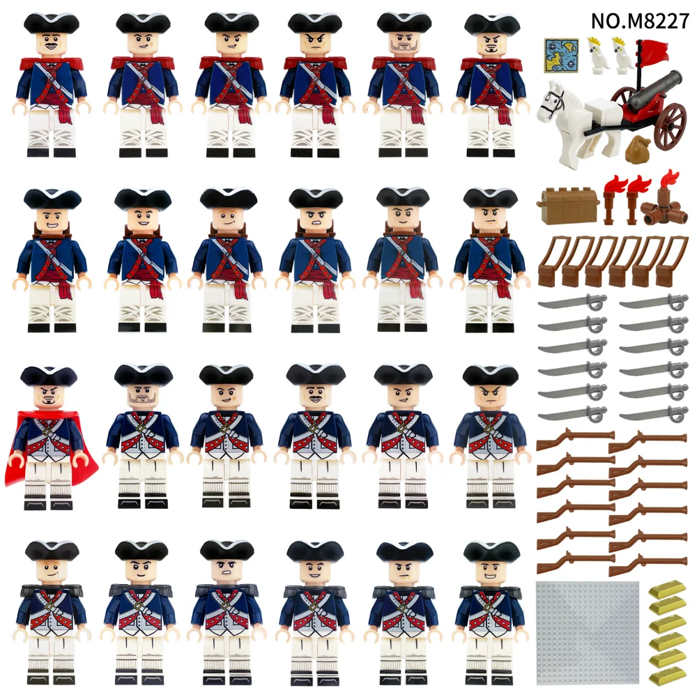 Children's Building Blocks Toy Mini Figure Humanoid Dolls Cartoon Character Birthday Gift Educational Playset for Kids