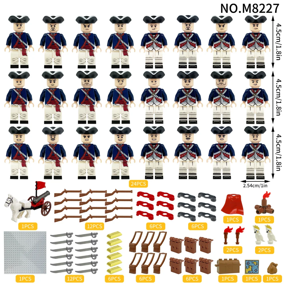 Children's Building Blocks Toy Mini Figure Humanoid Dolls Cartoon Character Birthday Gift Educational Playset for Kids
