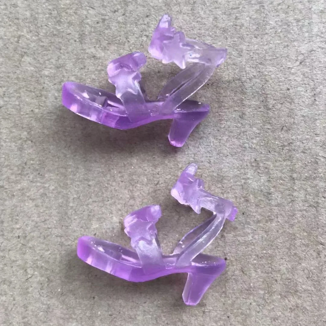 Colorful 1/6 Licca Doll Shoes for Female Dolls Blue White Green Purple Red Boots Decorative Doll Parts Accessories