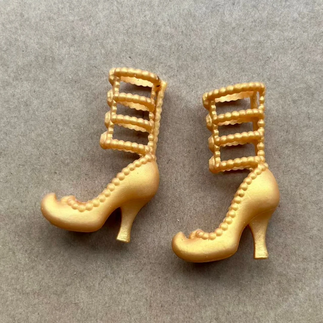 Colorful 1/6 Licca Doll Shoes for Female Dolls Blue White Green Purple Red Boots Decorative Doll Parts Accessories