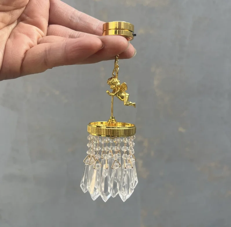 27 Styles Miniature Lights for Dollhouse: Christmas Bells, Ghost Lanterns & Flower Lamps - 1:12 Scale BJD Room Decor