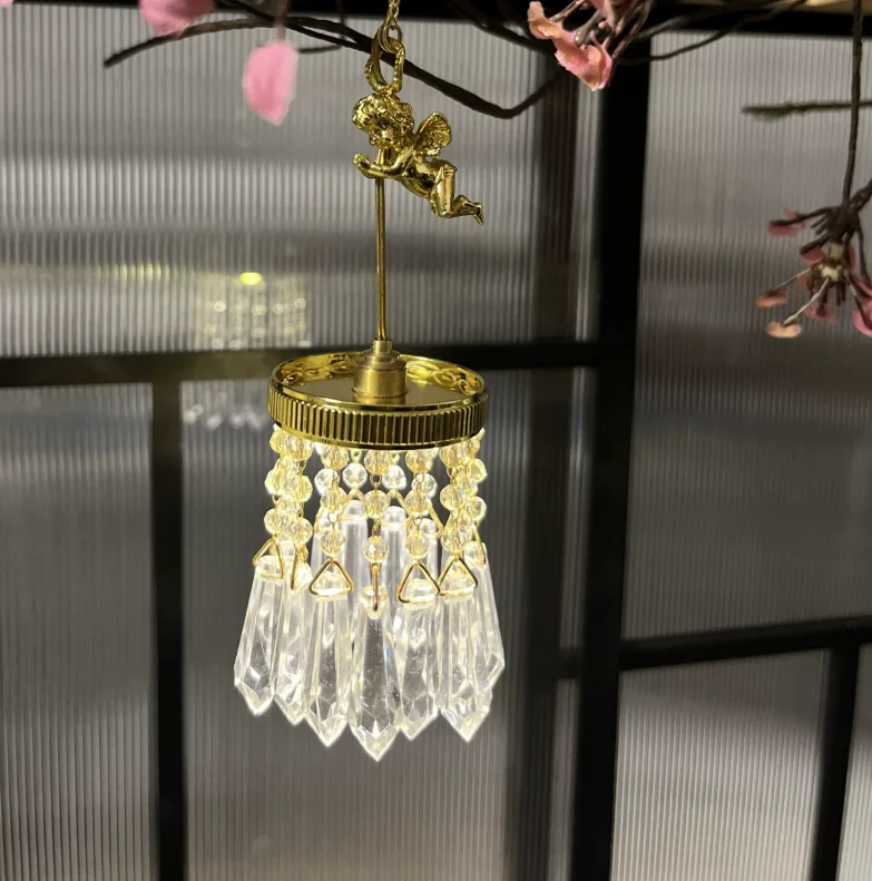 27 Styles Miniature Lights for Dollhouse: Christmas Bells, Ghost Lanterns & Flower Lamps - 1:12 Scale BJD Room Decor
