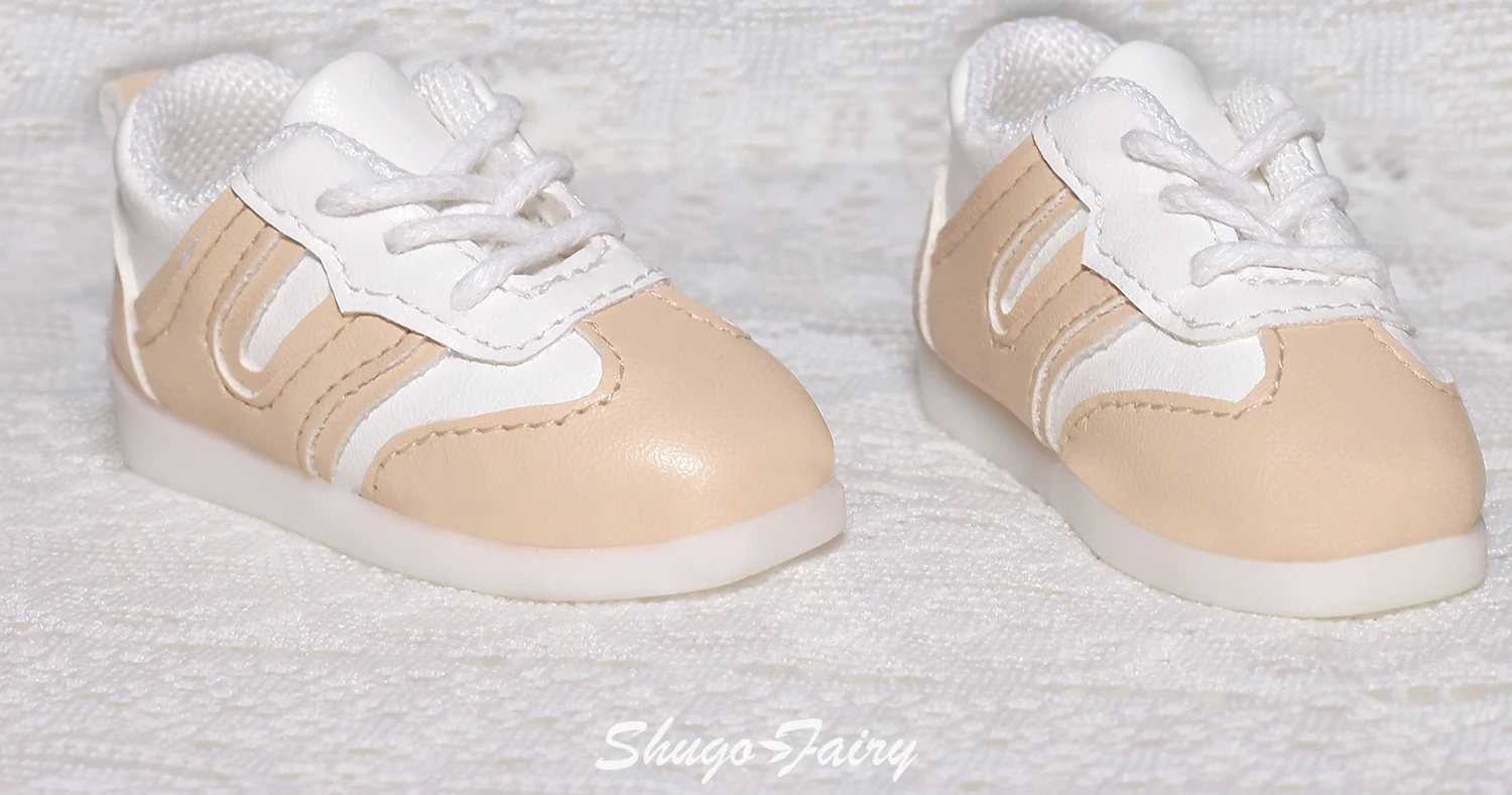 Shuga Fairy Bjd Shoes 1/4 Toy Flat Sport Shoes Adjustable Shoelace 6 Colors WX4-427 Ball Jointed Doll Accessories
