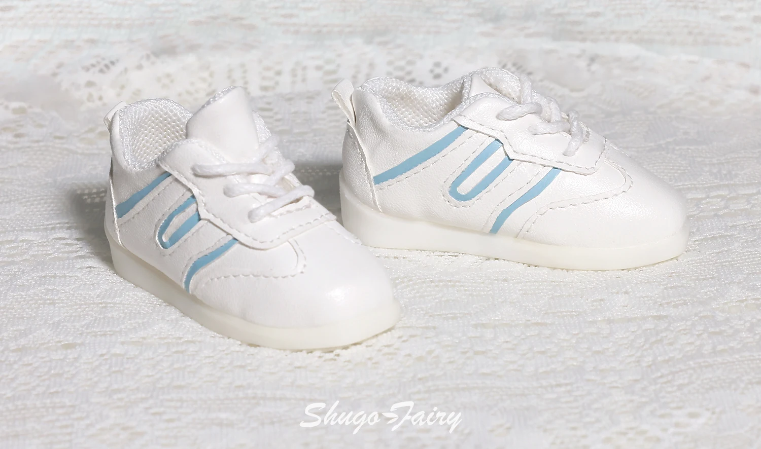 Shuga Fairy Bjd Shoes 1/4 Toy Flat Sport Shoes Adjustable Shoelace 6 Colors WX4-427 Ball Jointed Doll Accessories
