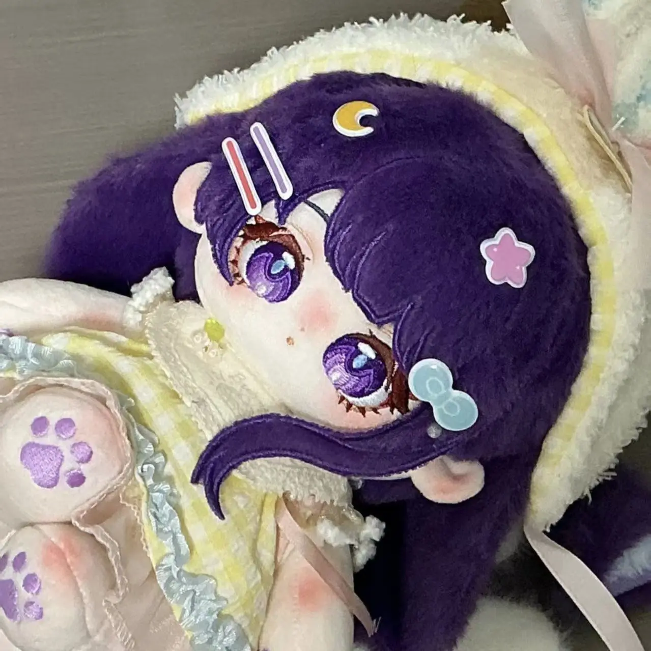 Game Beelzebul Genshin Impact Raiden Shogun Kawaii Girl Cotton Doll Body Plushie Anime Dress Up Toys Cosplay Plush Stuffed Dolls