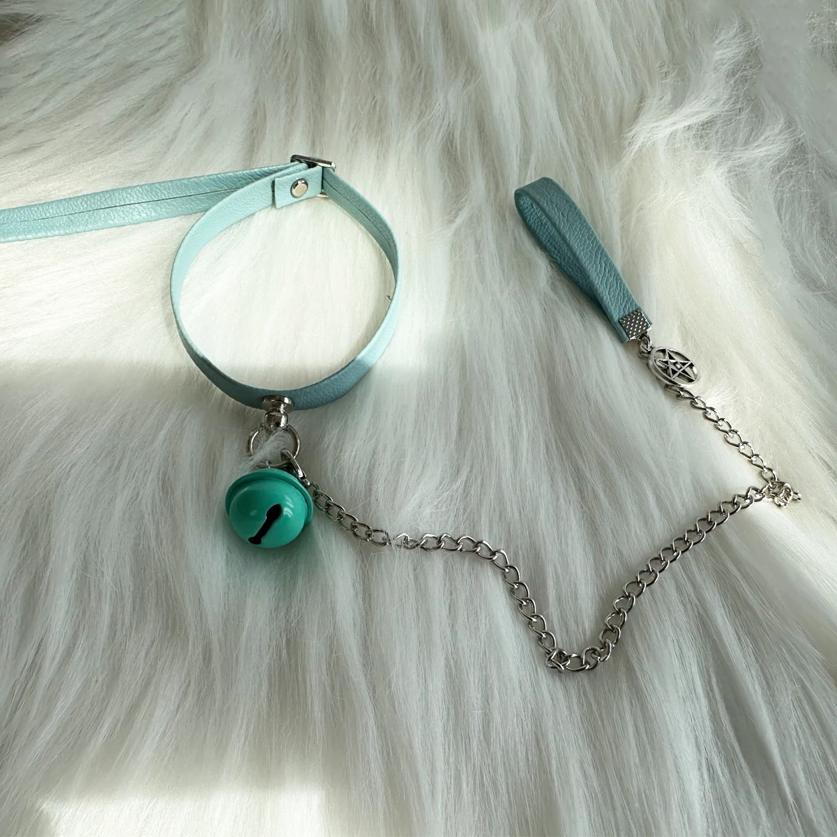 10cm Cotton Doll Accessories 17cm Labubu 20cm Cotton Doll Bell Necklace Accessories Lovely Girl Gift