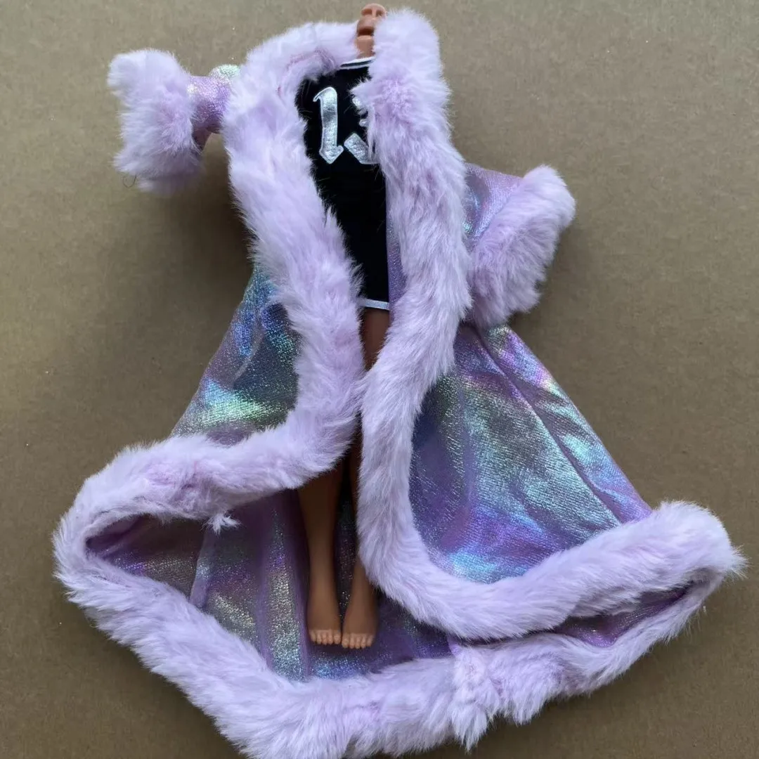 1/6 Scale Big Fashion Sister Rainbow Doll Clothing Set with Dress Coat Pants Socks - Female Doll Accessories