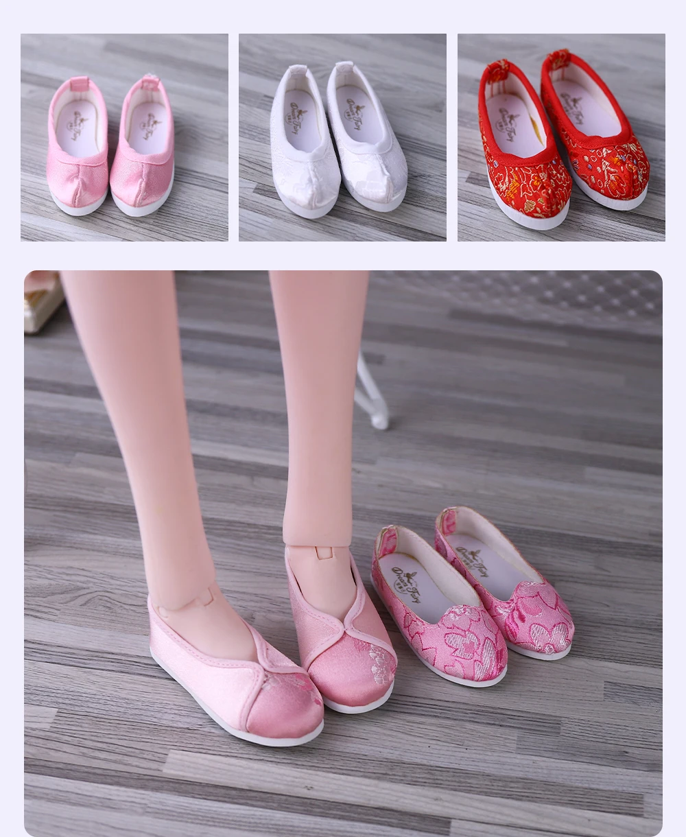 Dream Fairy Shoes For 1/3 BJD Suit for SCG Doll 7cm Size Foot Cute DBS Accessories