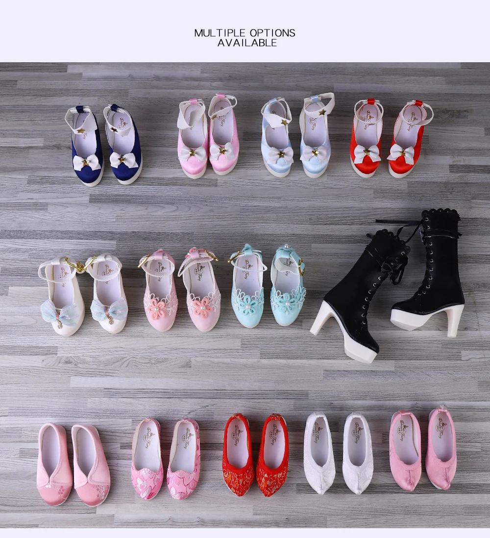 Dream Fairy Shoes For 1/3 BJD Suit for SCG Doll 7cm Size Foot Cute DBS Accessories