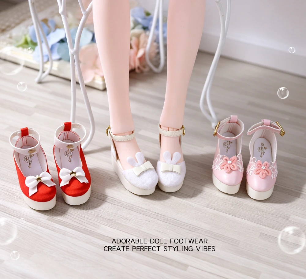 Dream Fairy Shoes For 1/3 BJD Suit for SCG Doll 7cm Size Foot Cute DBS Accessories