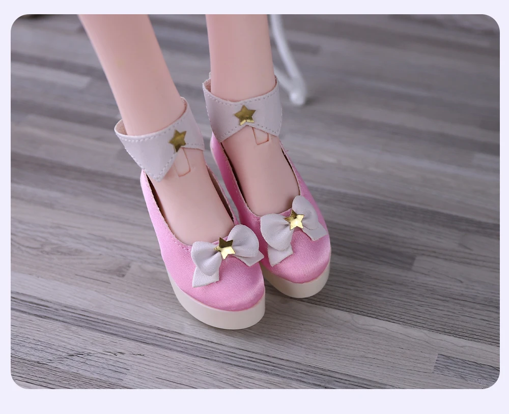 Dream Fairy Shoes For 1/3 BJD Suit for SCG Doll 7cm Size Foot Cute DBS Accessories
