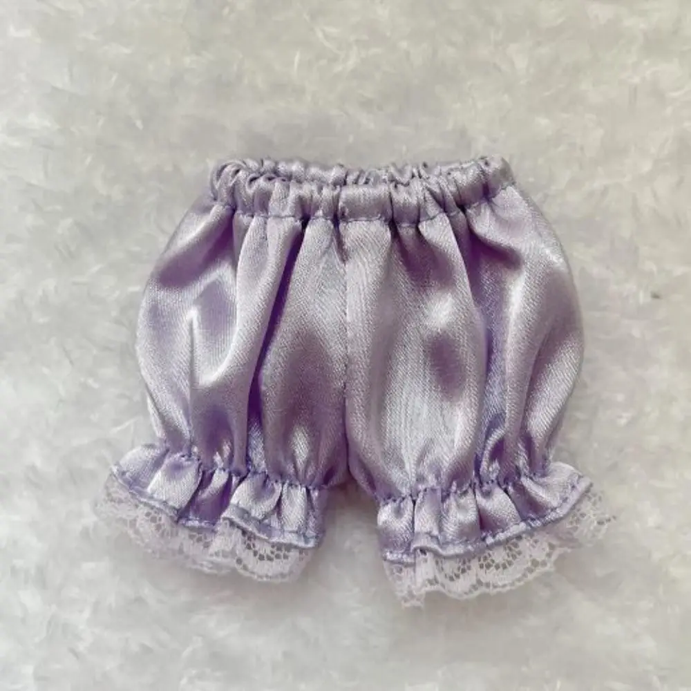 New Fashion Cotton Doll Pants Casual Wears DIY Accessories Shiny Shorts Clothes Lace Leggings Pants 15/20cm Cotton Doll
