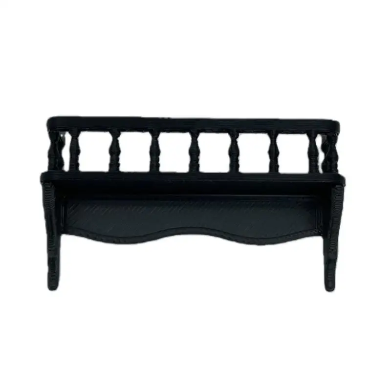 ** 1/5Pcs Micro Model Miniature Building Model Accessories 1: 12 Dollhouse Simulation Wall Mounted Storage Rack Scene Decoration