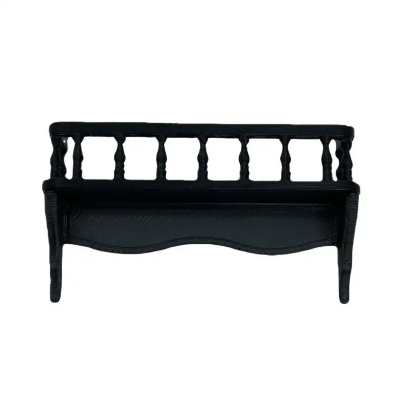 ** 1/5Pcs Micro Model Miniature Building Model Accessories 1: 12 Dollhouse Simulation Wall Mounted Storage Rack Scene Decoration