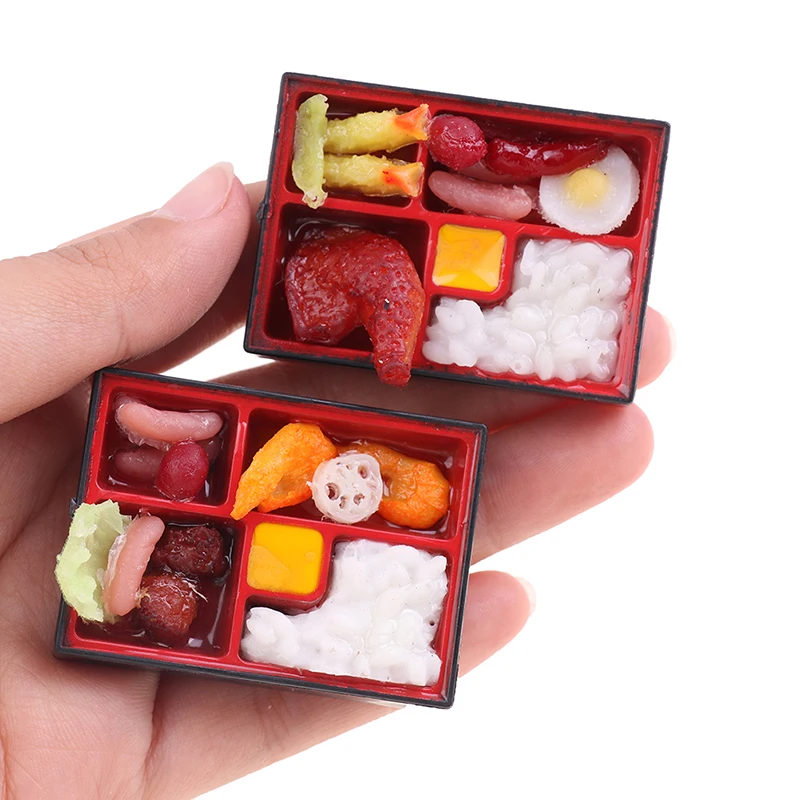 1:12 Dollhouse Japanese Fast Food Box rice sake Food Kitchen Decor Toy[S15][S15]