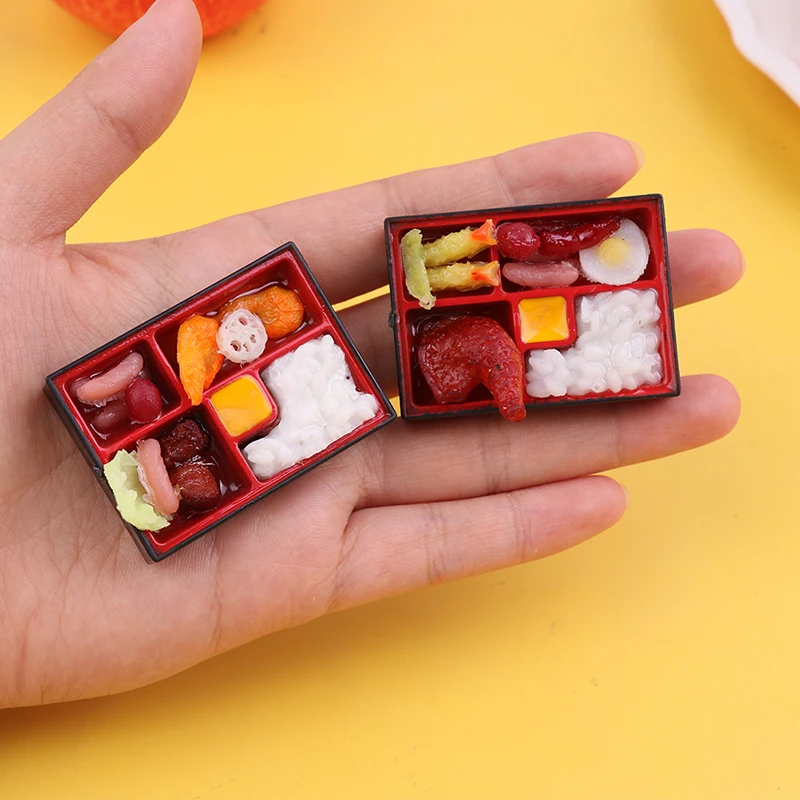 1:12 Dollhouse Japanese Fast Food Box rice sake Food Kitchen Decor Toy[S15][S15]