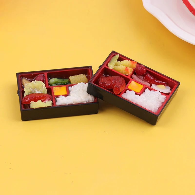 1:12 Dollhouse Japanese Fast Food Box rice sake Food Kitchen Decor Toy[S15][S15]