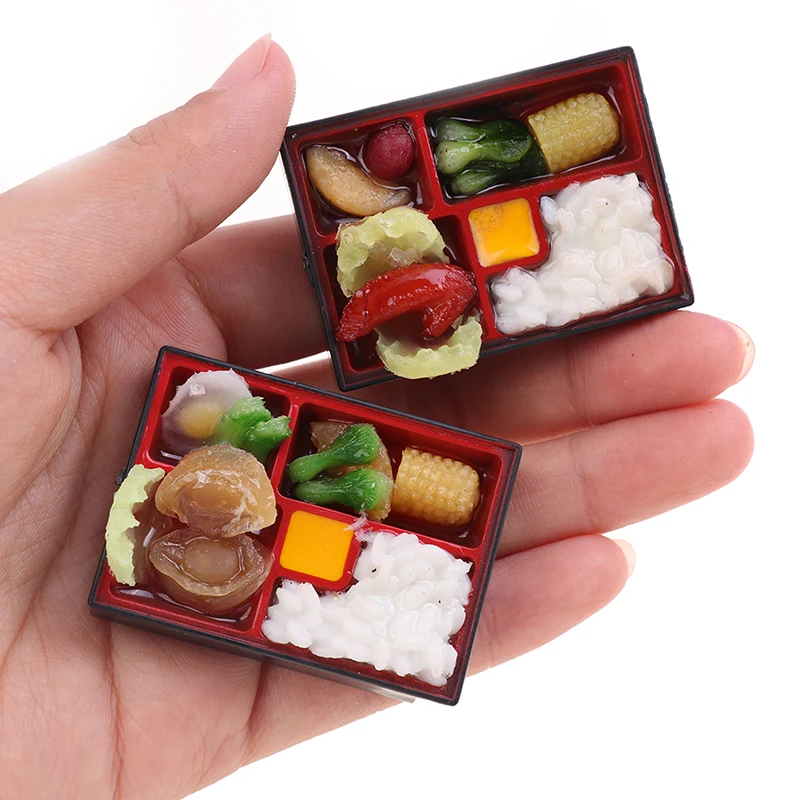 1:12 Dollhouse Japanese Fast Food Box rice sake Food Kitchen Decor Toy[S15][S15]