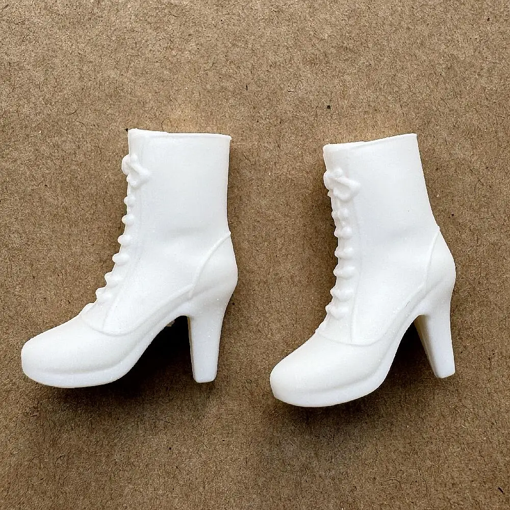 Colorful Assorted Heels 11.5 Inch Female Doll Shoes for 30 Cm Dolls 1/6 Scale Accessory Boots Dolls Shoes Toy