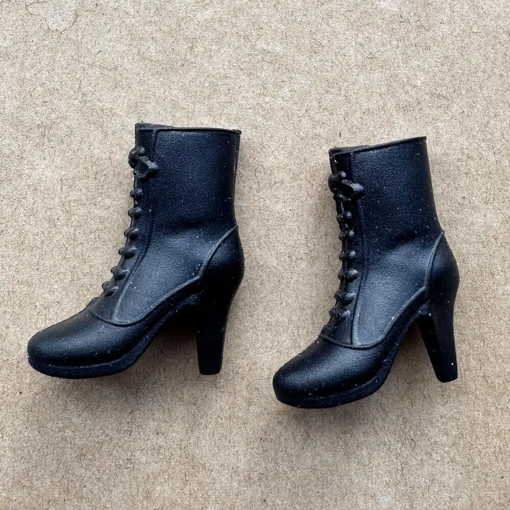 Colorful Assorted Heels 11.5 Inch Female Doll Shoes for 30 Cm Dolls 1/6 Scale Accessory Boots Dolls Shoes Toy