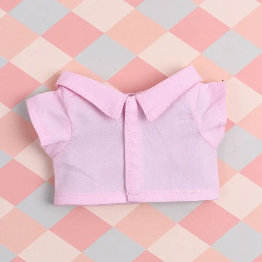 New Toys Accessories Doll T-shirt Fashion Style Cotton Mini Clothes Multicolors Idol Doll Outfit 15/20cm Cotton Stuffed Dolls