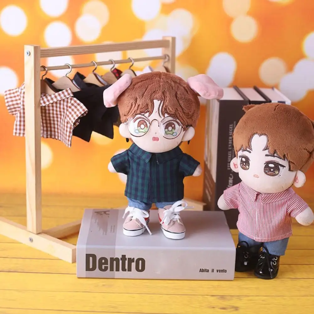New Toys Accessories Doll T-shirt Fashion Style Cotton Mini Clothes Multicolors Idol Doll Outfit 15/20cm Cotton Stuffed Dolls