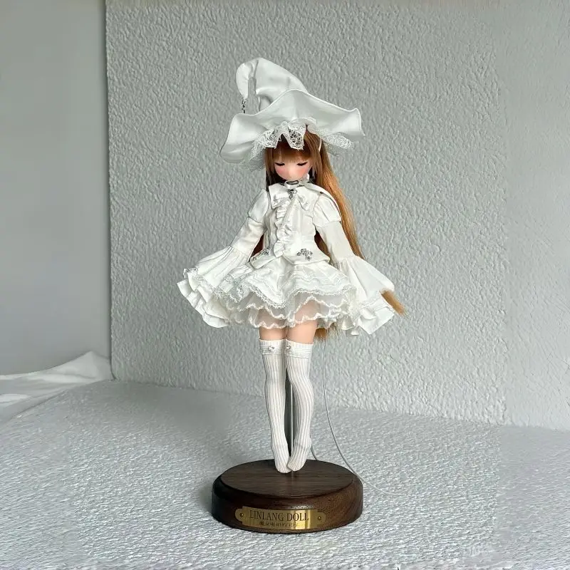 1/6 Doll's Clothes Fit To Azone Blyth Ob22 Ob24 Doll Magic Hat Witch Dress Toys Dress Up Play House Doll Accessories, No Doll