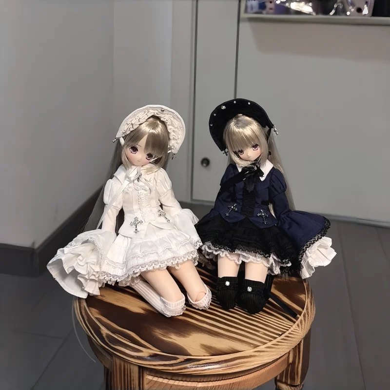 1/6 Doll's Clothes Fit To Azone Blyth Ob22 Ob24 Doll Magic Hat Witch Dress Toys Dress Up Play House Doll Accessories, No Doll