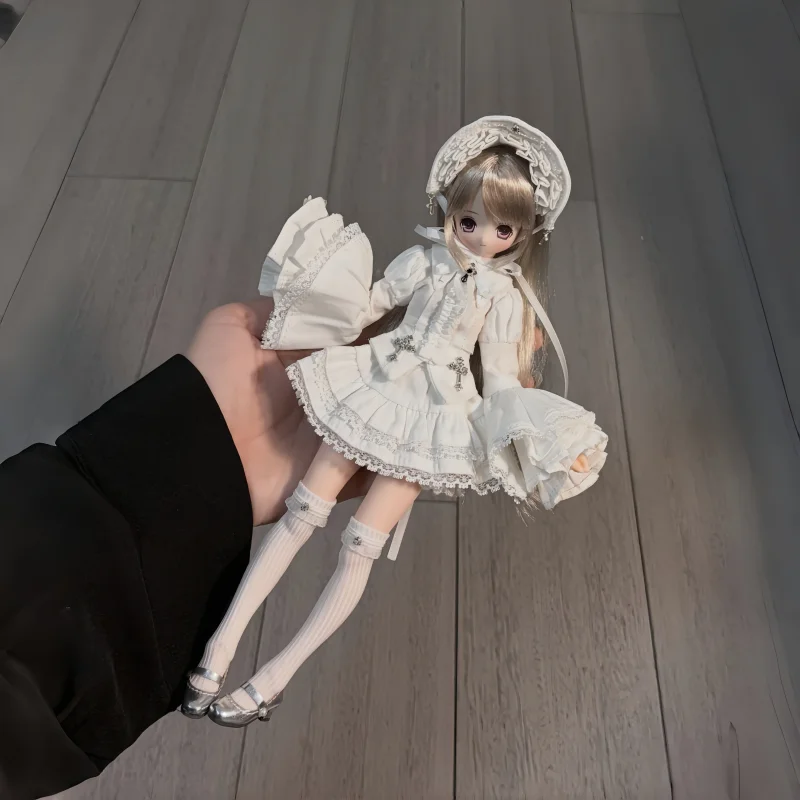 1/6 Doll's Clothes Fit To Azone Blyth Ob22 Ob24 Doll Magic Hat Witch Dress Toys Dress Up Play House Doll Accessories, No Doll