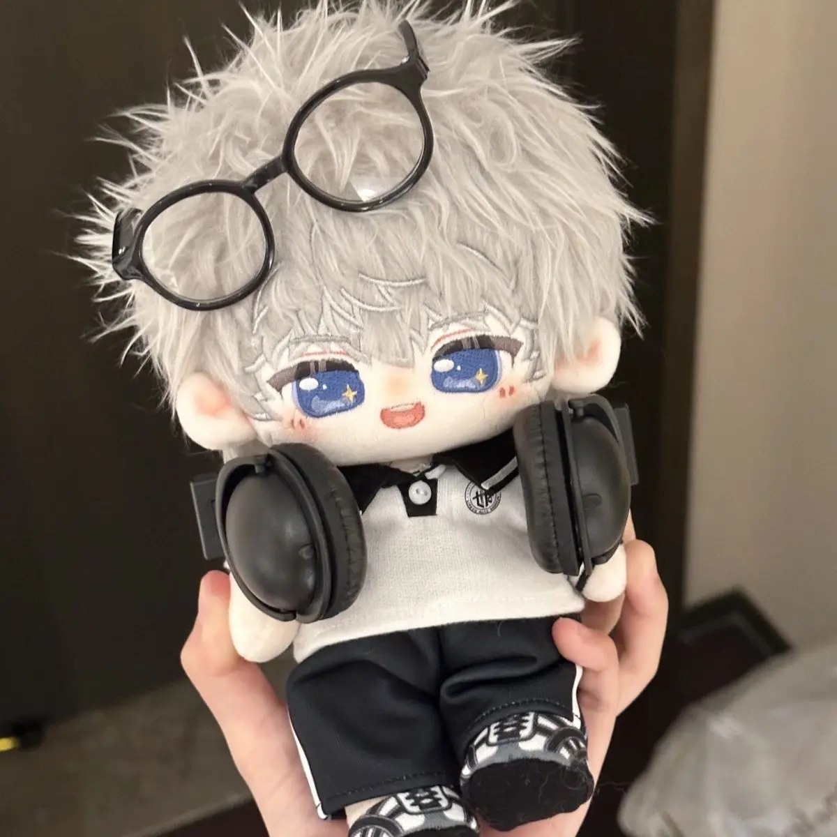 20cm Doll School Uniform Set Japanese Kawaii Cotton Plush Doll Outfit Back to School Replacement Clothes
