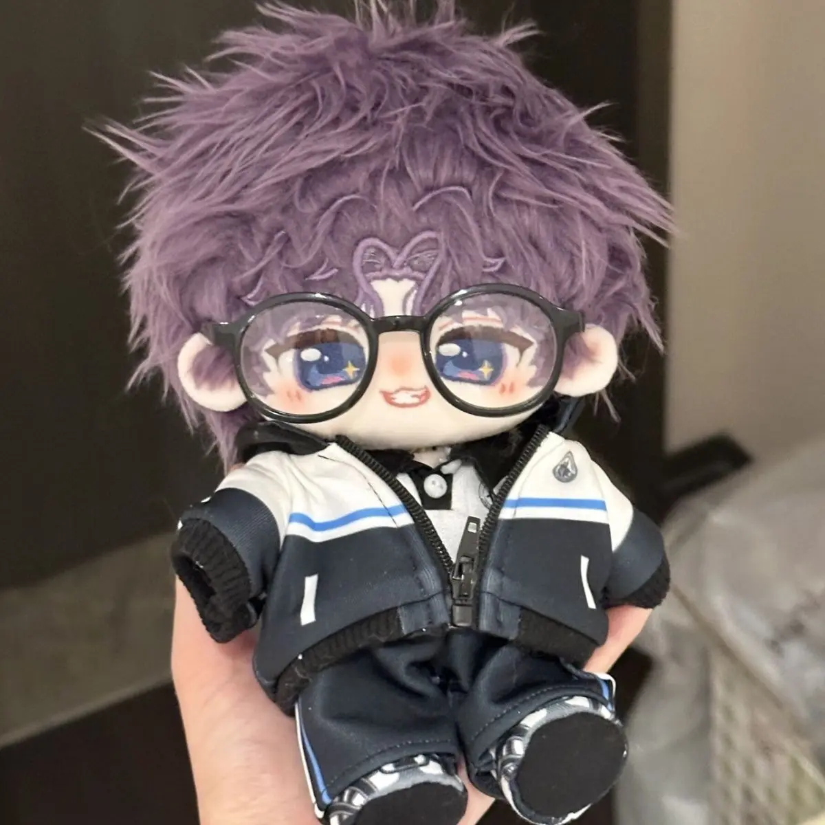 20cm Doll School Uniform Set Japanese Kawaii Cotton Plush Doll Outfit Back to School Replacement Clothes