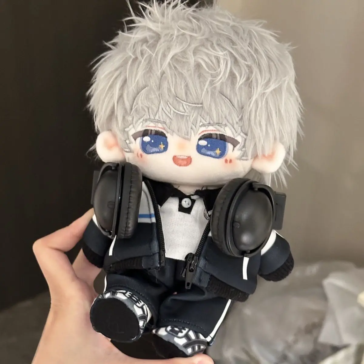 20cm Doll School Uniform Set Japanese Kawaii Cotton Plush Doll Outfit Back to School Replacement Clothes