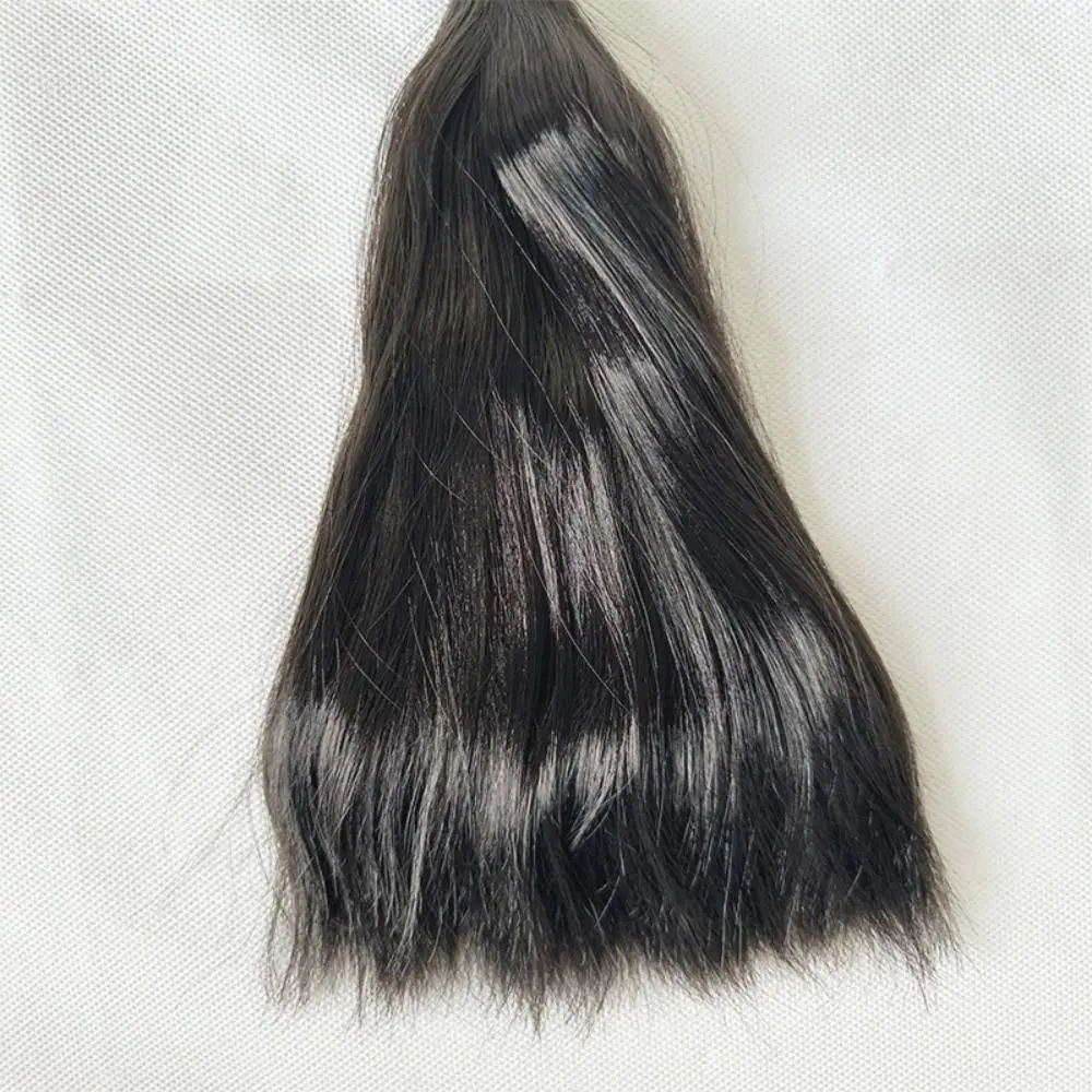 Wig Long Straight Hair Wig Soft Hair High Quality Straight Wig 25cm Milk Soft Silk Synthetic Hair Wig For 1/3 1/4 1/6